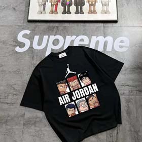 Supreme  Jordan Fashion basketball uniform Sakuragi Hanamichi Mitsui Shou couple style pure cotton comfortable T-shirt(8 styles)-1889