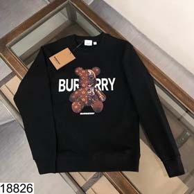 BURBERRY Classic bear print draped slouchy sweatshirt(15 styles)-2179